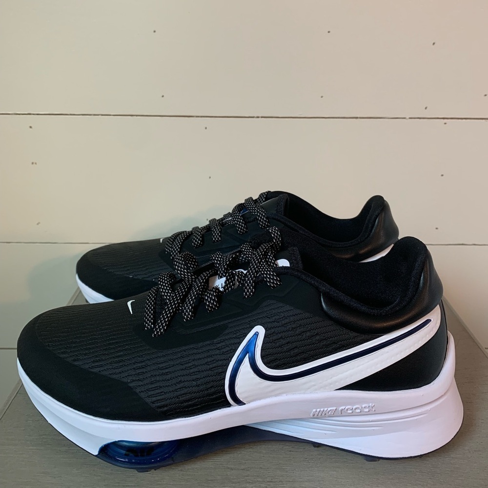 Nike Air Zoom Infinity Tour Golf Shoes Black/Photo Blue DC5221-014 Size 7 New